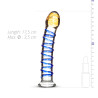 Gildo Dildo en Verre n° 01 - 17.5 x 3.5 cm